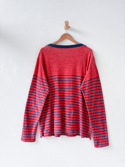 KAPITAL STRIPED COTTON TOP SIZE 3