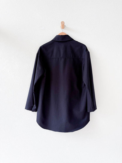 STUDIO NICHOLSON WOOL SHIRT SZ 00