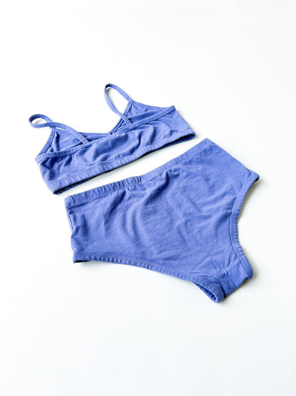 JUNGMAVEN HIGH WAISTED BRIEF IN WISTERIA SIZE MEDIUM