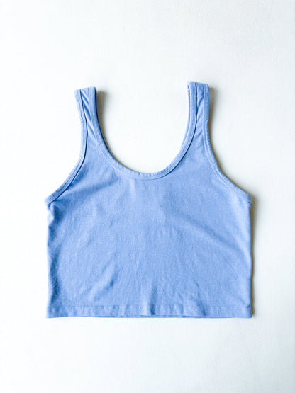 JUNGMAVEN SPORTY TANK IN COASTAL BLUE SIZE XXLARGE