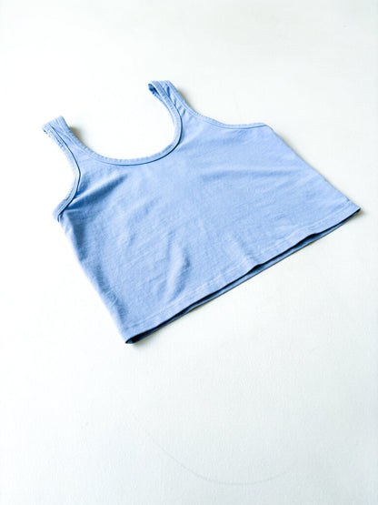 JUNGMAVEN SPORTY TANK IN COASTAL BLUE SIZE XXLARGE