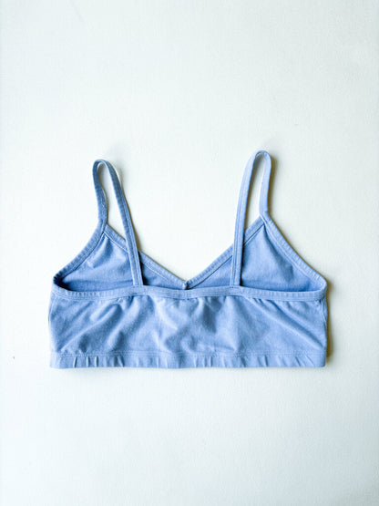 JUNGMAVEN BRALETTE IN COASTAL BLUE SIZE LARGE