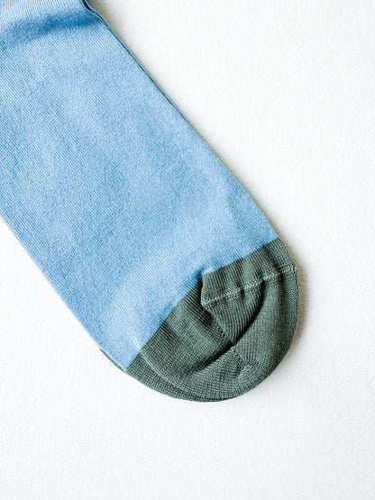 BONNE MAISON LIGHT BLUE SOCKS SZ 39-41