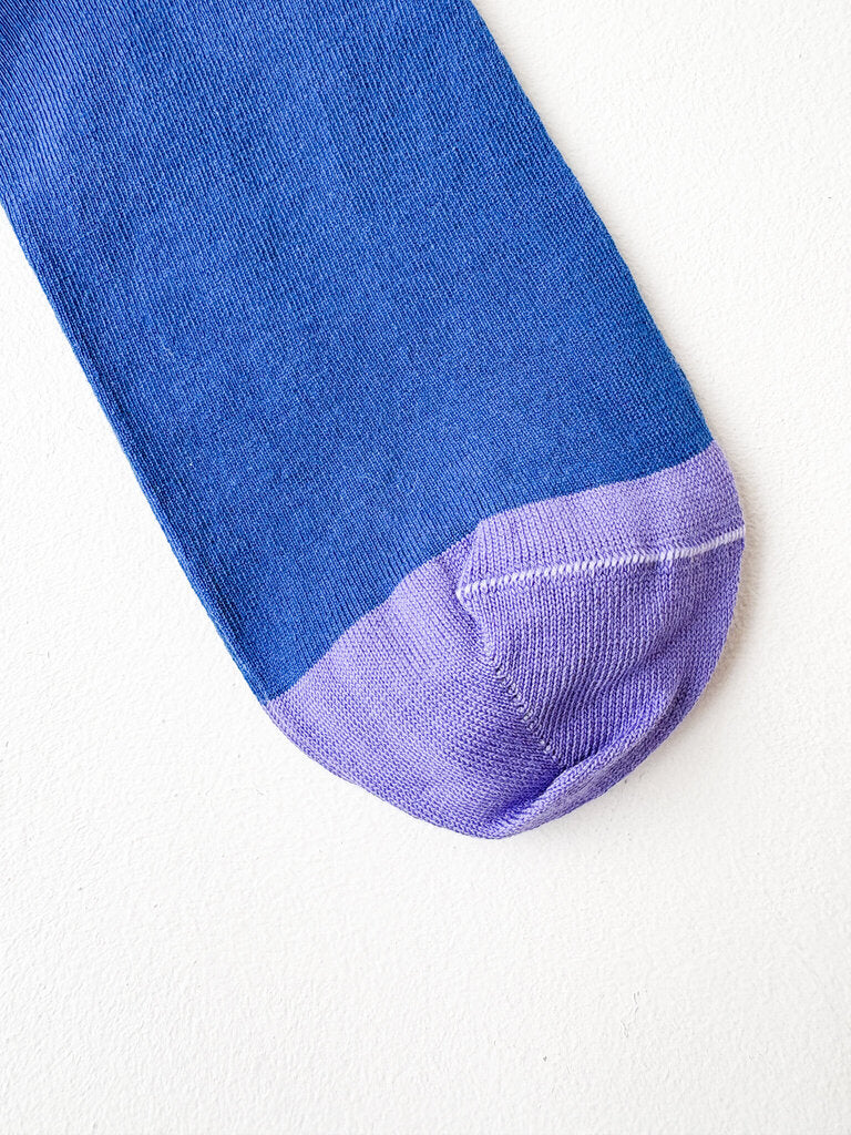 BONNE MAISON BLUE SOCKS SZ 42-44