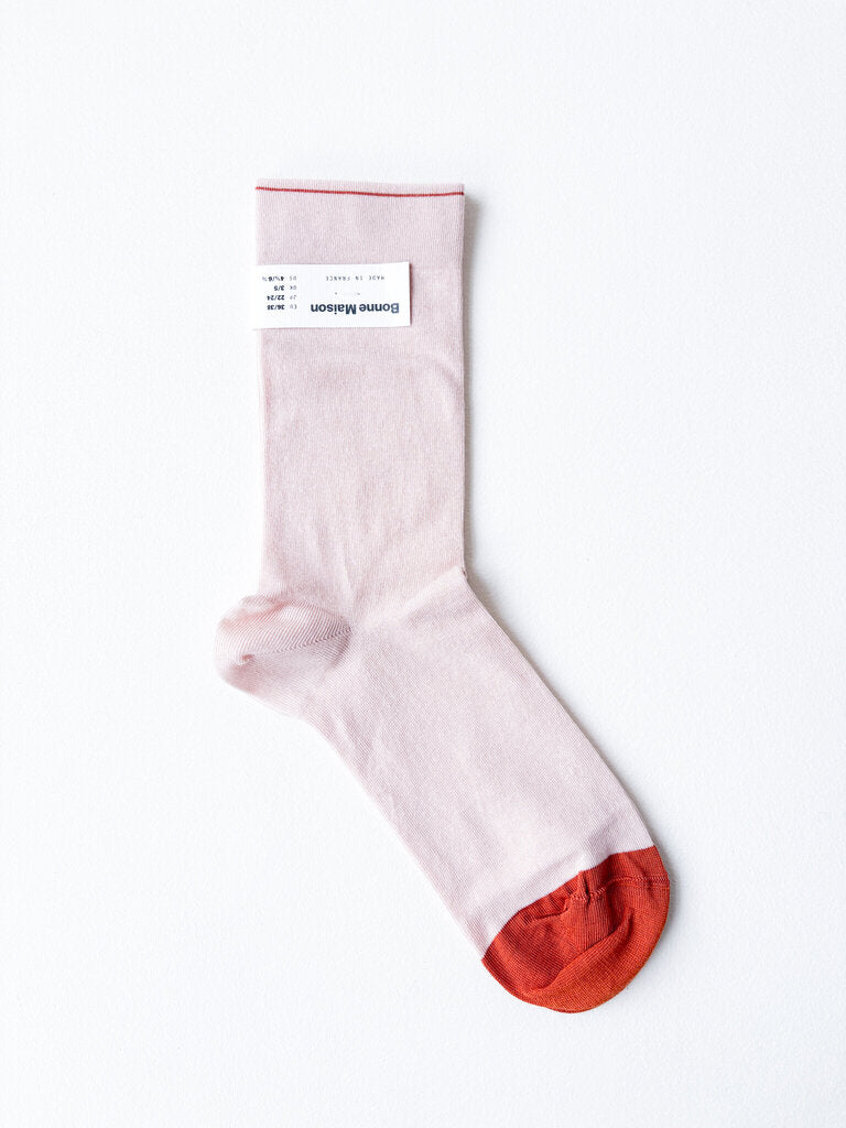 BONNE MAISON PINK SOCKS SZ 42-44