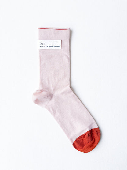 BONNE MAISON PINK SOCKS SZ 42-44
