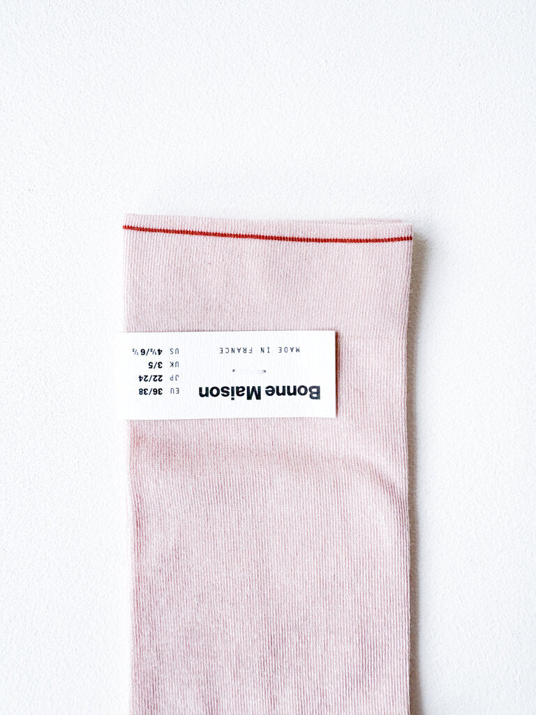 BONNE MAISON PINK SOCKS SZ 42-44