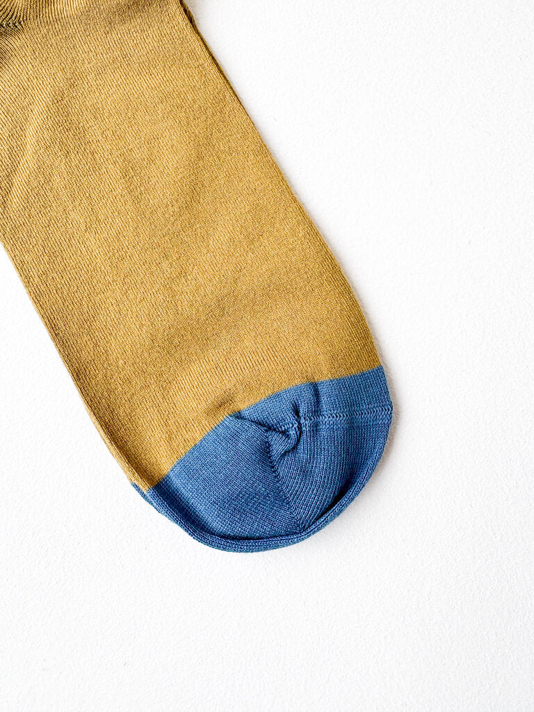 BONNE MAISON OLIVE SOCKS SZ 42-44