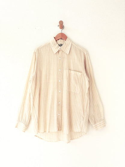 KARU COTTON STRIPED SHIRT SIZE MEDIUM