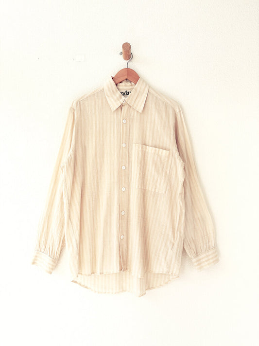 KARU COTTON STRIPED SHIRT SIZE MEDIUM