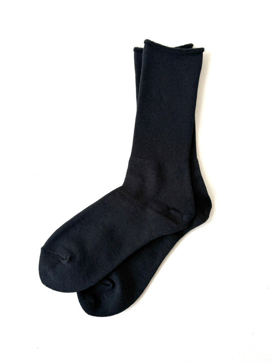 ROTOTO CITY SOCKS IN BLACK SIZE MEDIUM