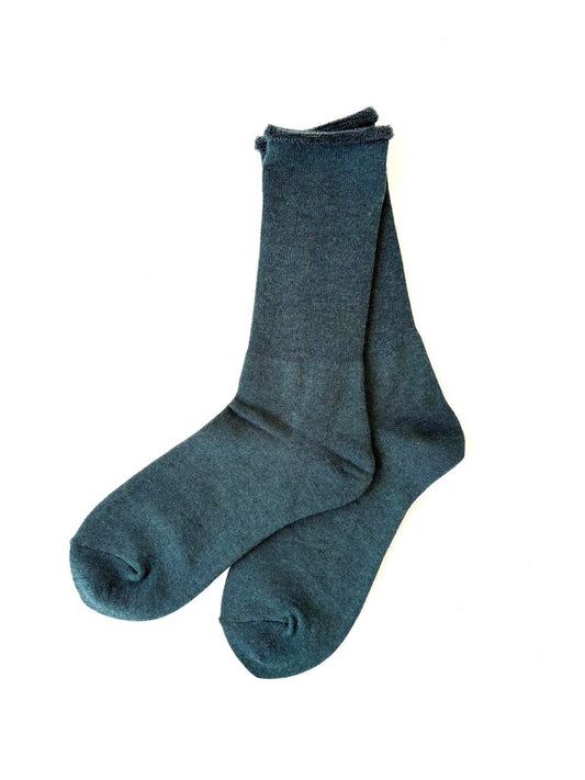 ROTOTO CITY SOCKS IN DARK GREEN SIZE SMALL