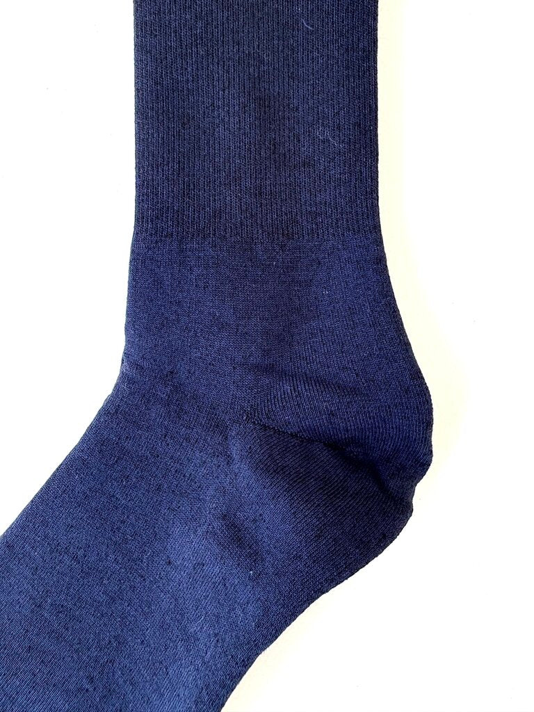ROTOTO CITY SOCKS IN NAVY IN SIZE SMALL