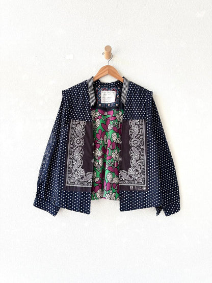 ALIX OF BOHEMIA PATCHWORK JACKET SIZE MEDIUM