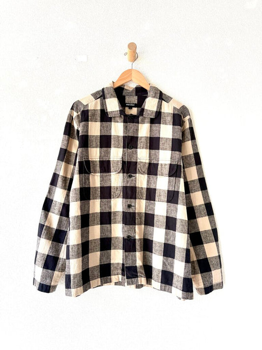 EVAN KINORI 'FIELD' SHIRT SIZE LARGE