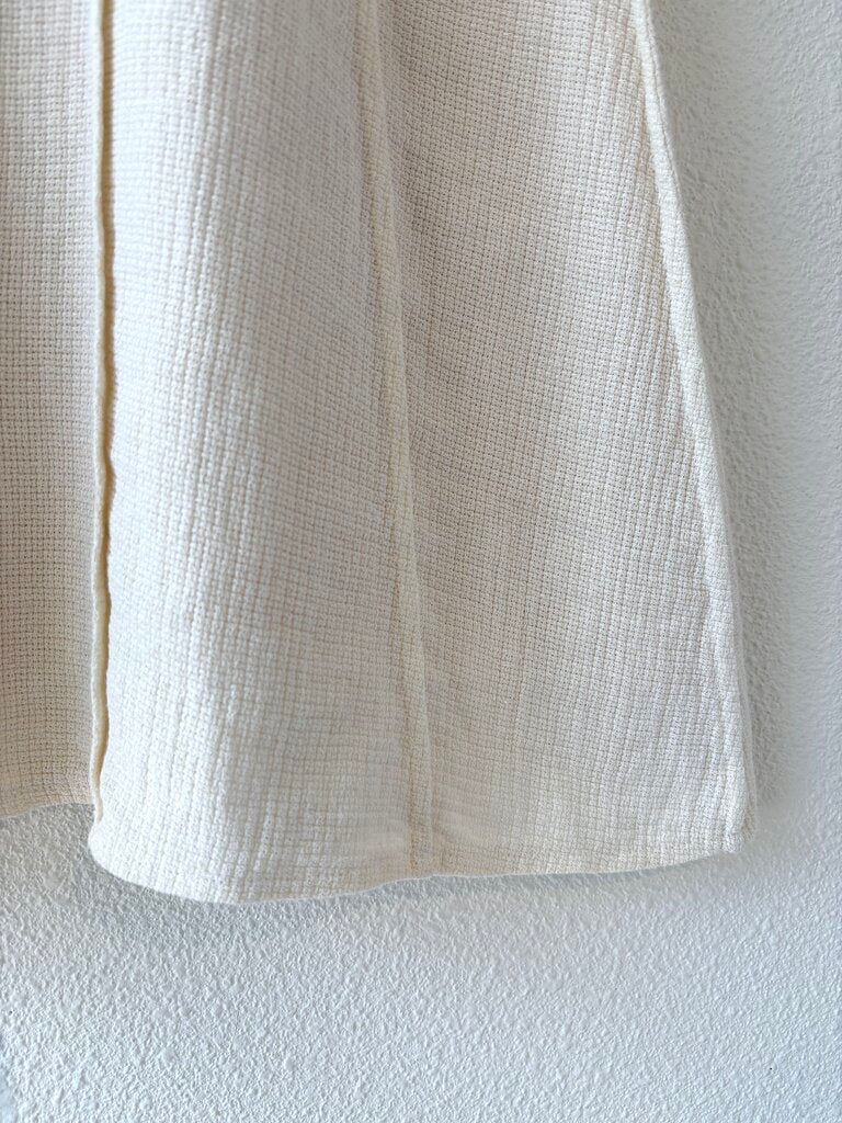 VINTAGE CALVIN KLEIN WOVEN LINEN TANK DRESS SIZE SMALL