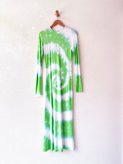 NOMIA TIE DYE MAXI DRESS SIZE 4
