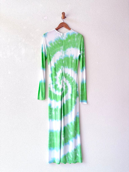 NOMIA TIE DYE MAXI DRESS SIZE 4