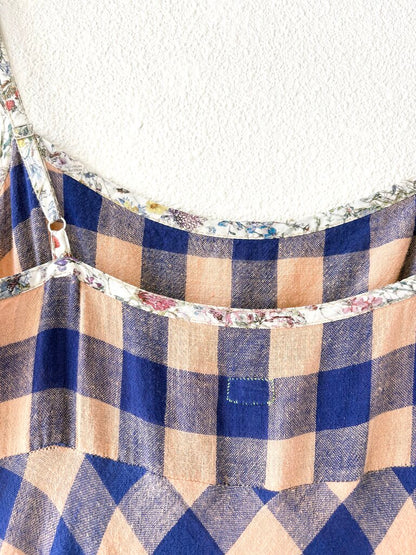 DOSA LINEN SLIP DRESS SIZE 2