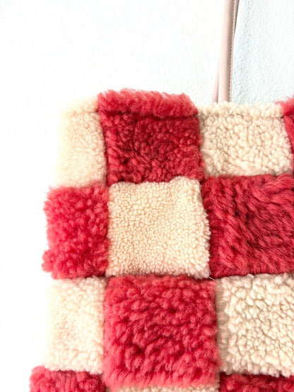 PRIME CUT SHEARLING TOTE