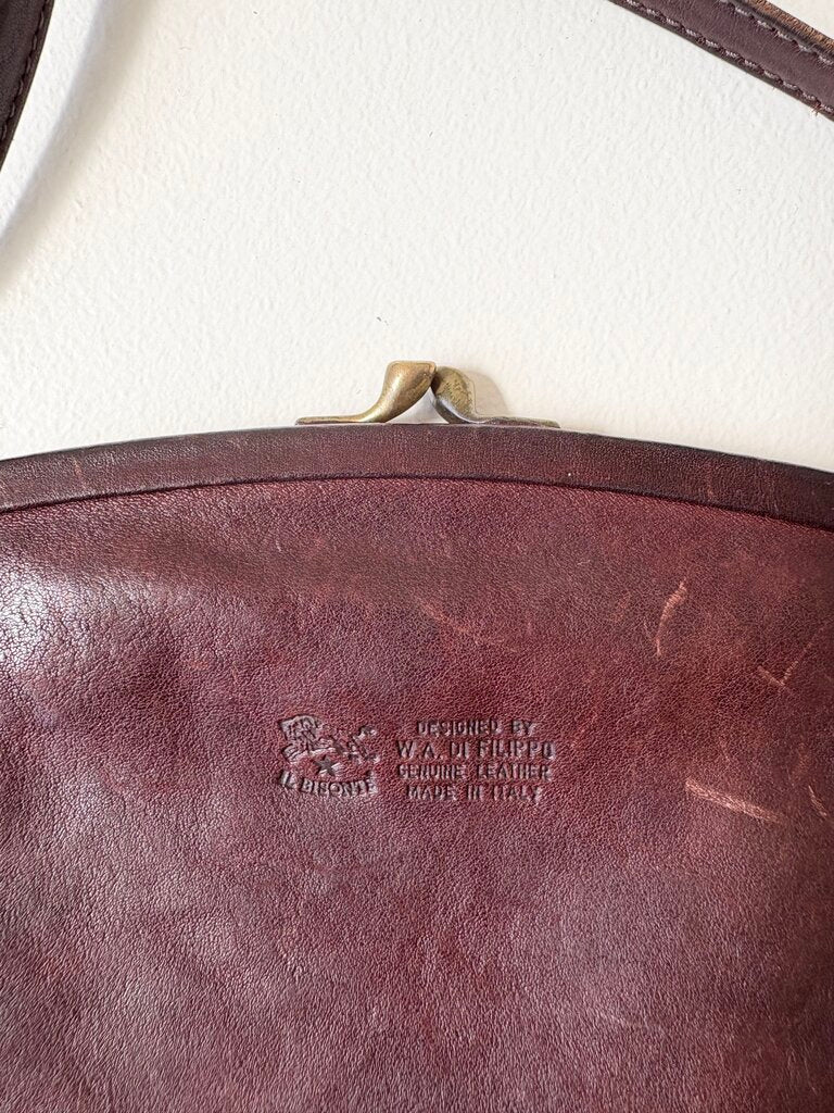 IL BISONTE FOLDOVER CROSSBODY BAG