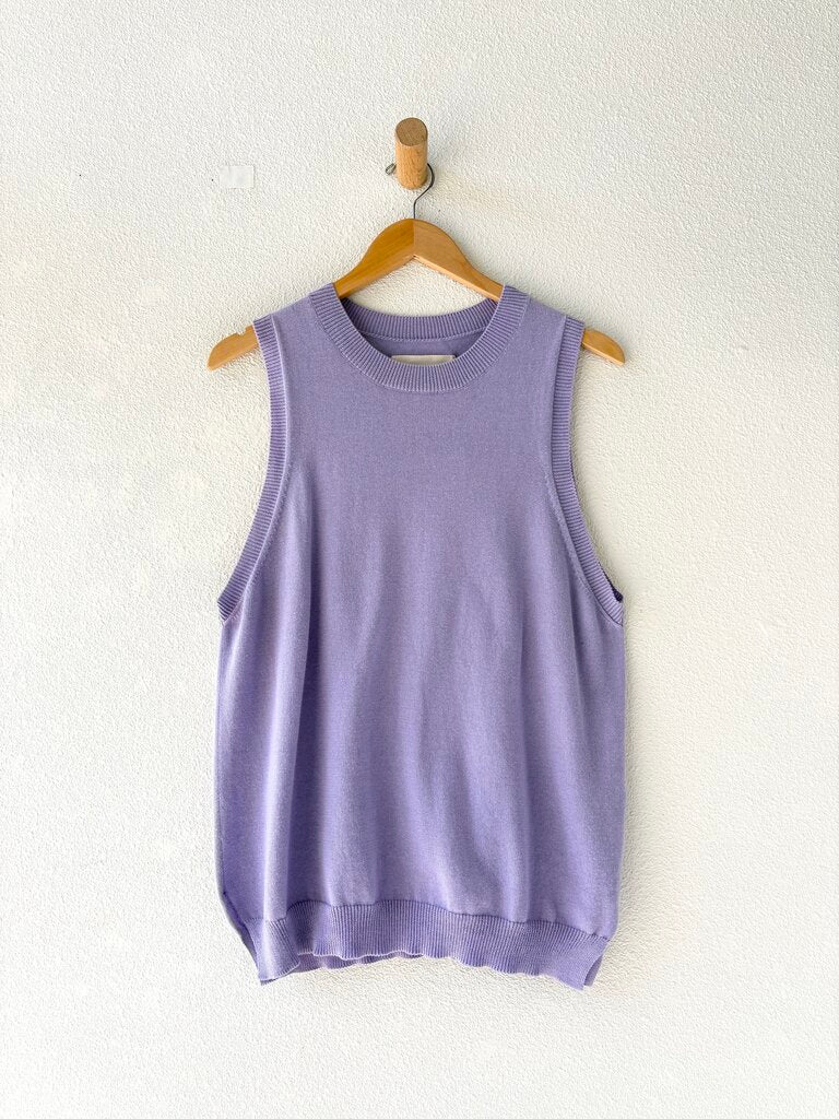 CORDERA COTTON KNIT TANK ONE SIZE