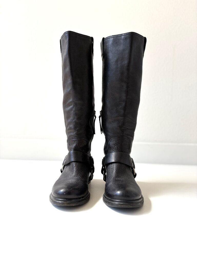 MIU MIU BIKER BOOTS SIZE 38
