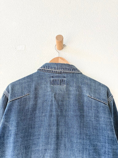 NIGEL CABOURN LYBRO DENIM JACKET SIZE 52