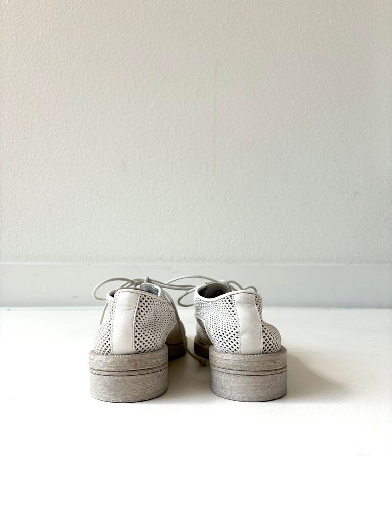 MARSELL 'CUNEONE PERFORATED' DERBYS SIZE 36