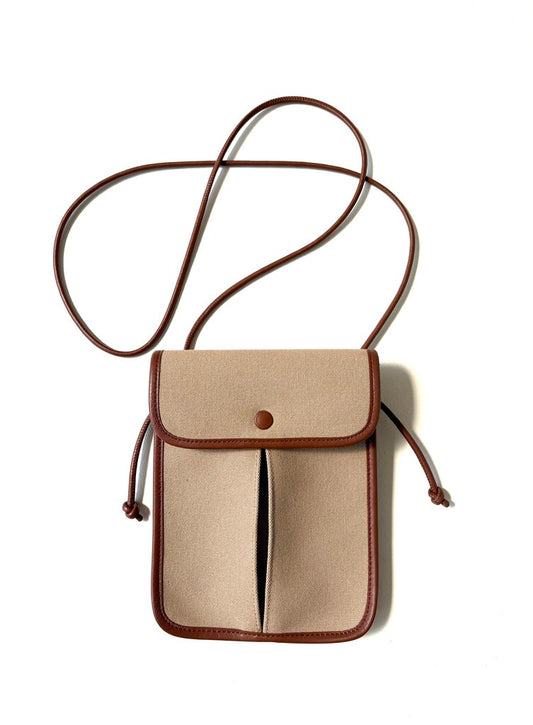 HEREU TERRA CANVAS CROSSBODY BAG