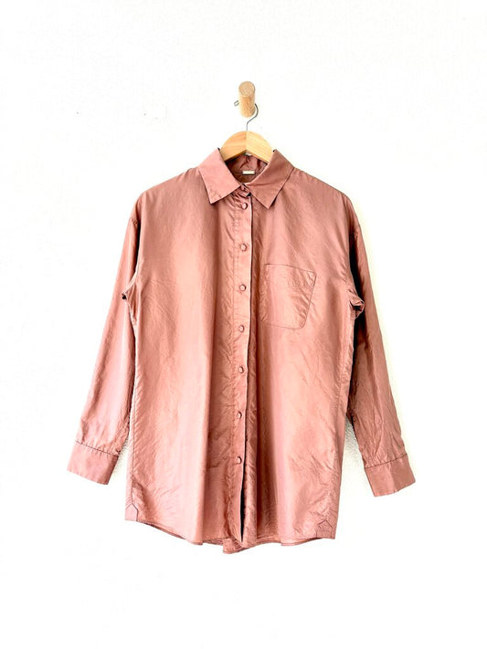 ADAM LIPPES SILK SHIRT SIZE 2