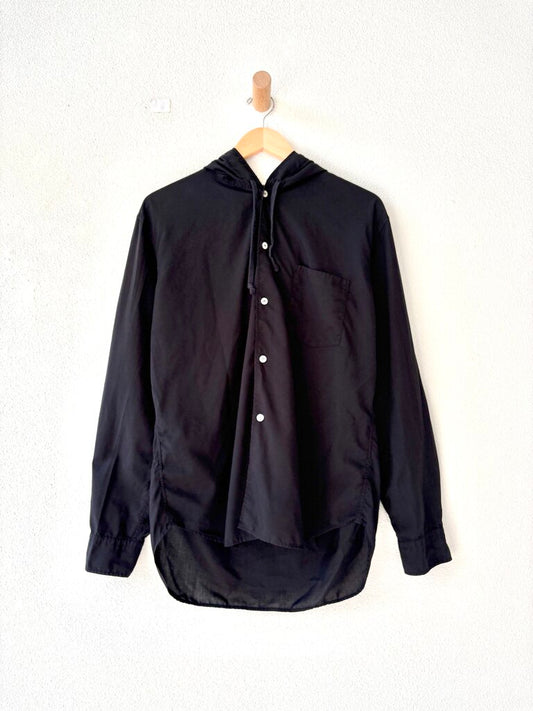 COMME DES GARCONS HOODED SHIRT SIZE MEDIUM