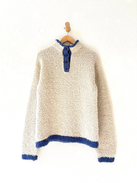 GIU GIU BOUCLE SWEATER SIZE SMALL