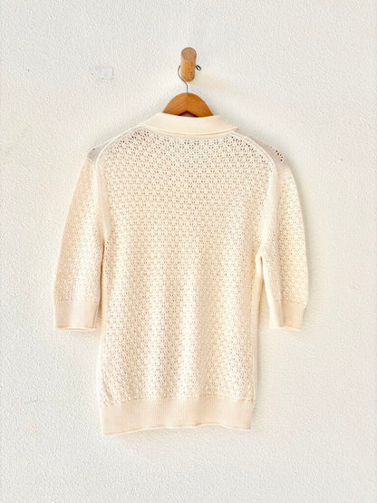 JIL SANDER KNIT POLO