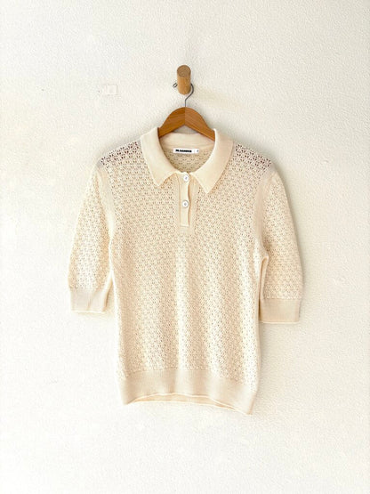 JIL SANDER KNIT POLO