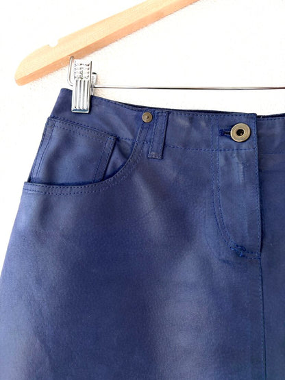 VINTAGE MIU MIU LEATHER SKIRT SIZE 40