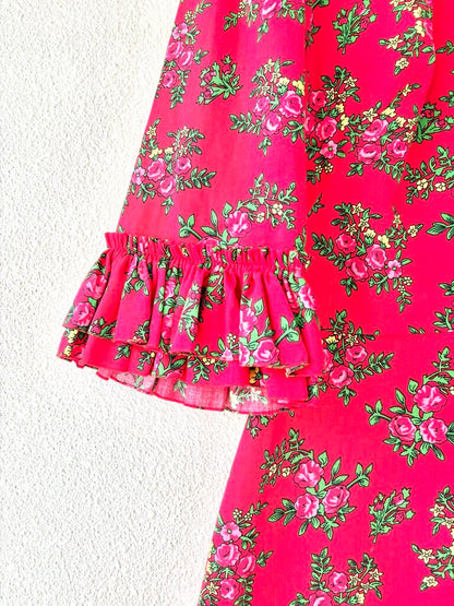 THE VAMPIRE'S WIFE FLORAL DRESS SIZE UK12