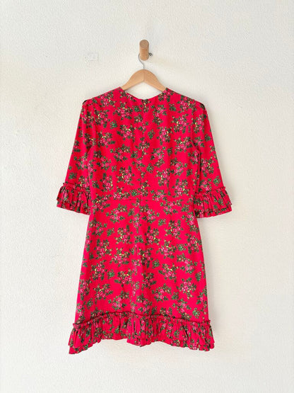 THE VAMPIRE'S WIFE FLORAL DRESS SIZE UK12