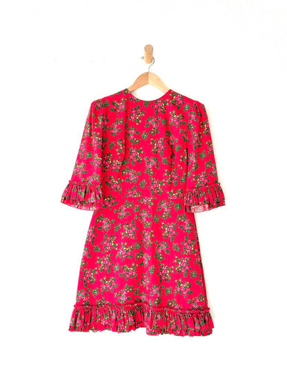 THE VAMPIRE'S WIFE FLORAL DRESS SIZE UK12