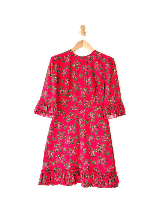 THE VAMPIRE'S WIFE FLORAL DRESS SIZE UK12
