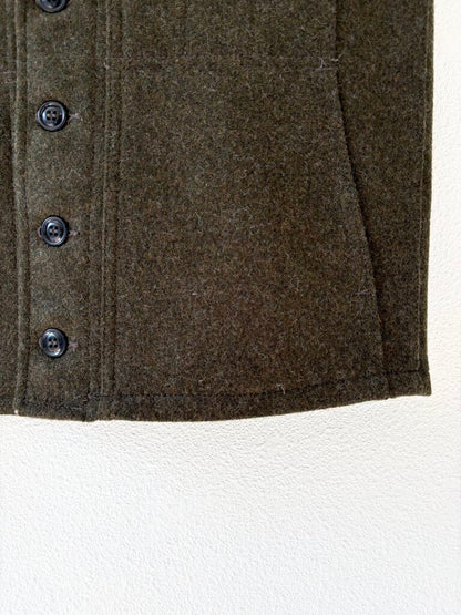 FILSON MACKINAW WOOL VEST SIZE SMALL