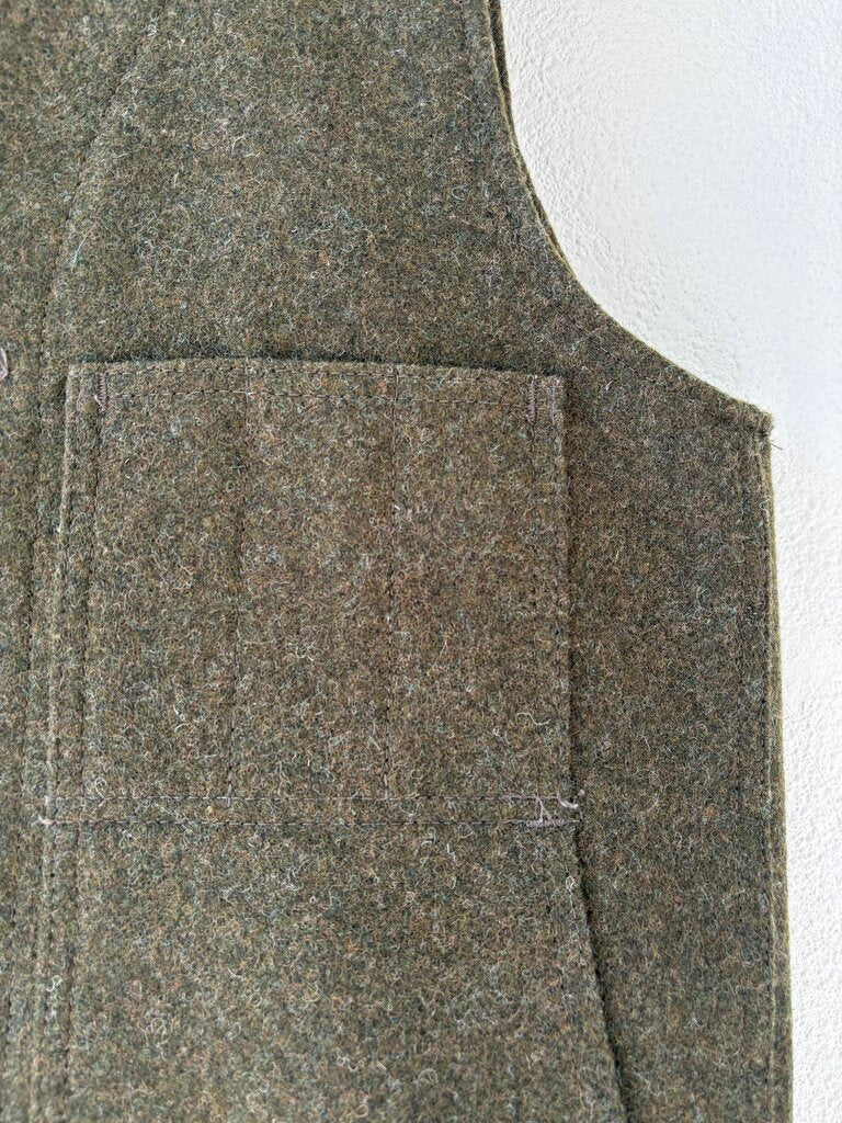 FILSON MACKINAW WOOL VEST SIZE SMALL