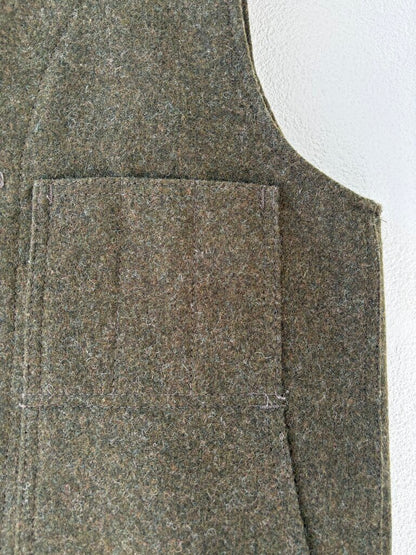FILSON MACKINAW WOOL VEST SIZE SMALL