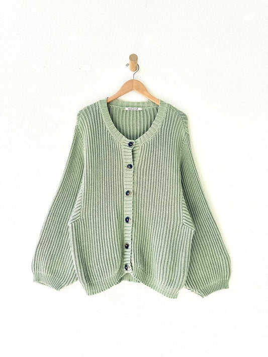 MISHA & PUFF 'FISHERMAN'S' CARDIGAN SIZE XLARGE