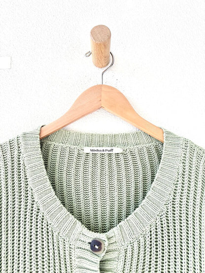 MISHA & PUFF 'FISHERMAN'S' CARDIGAN SIZE XLARGE