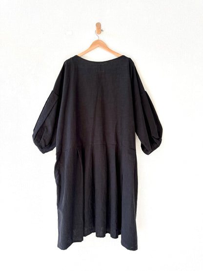 MUSEO VINTAGE LACE AND LINEN DRESS SIZE 2XL/3XL