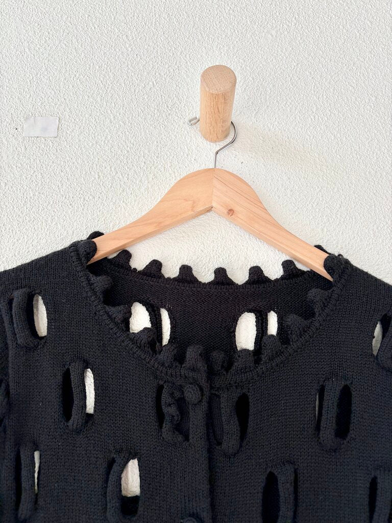 HEART HAAT BY ISSEY MIYAKE CARDIGAN SIZE 2