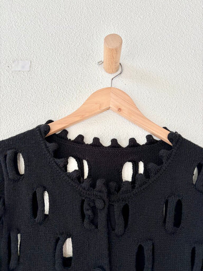 HEART HAAT BY ISSEY MIYAKE CARDIGAN SIZE 2