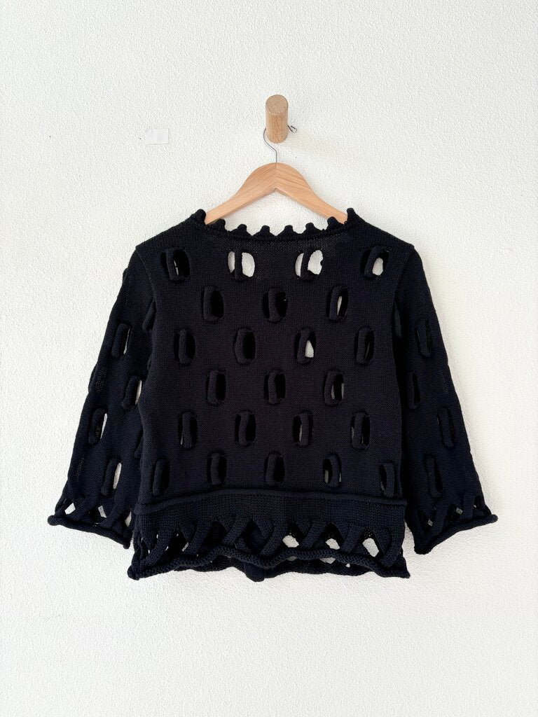 HEART HAAT BY ISSEY MIYAKE CARDIGAN SIZE 2