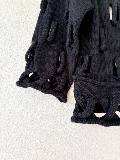 HEART HAAT BY ISSEY MIYAKE CARDIGAN SIZE 2